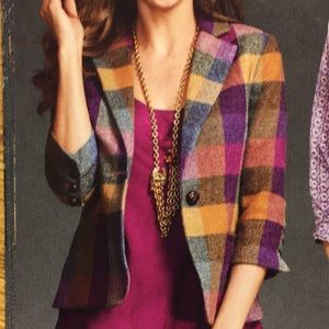 CAbi Happy Blazer, size 12, like new, 3/4 sleeves